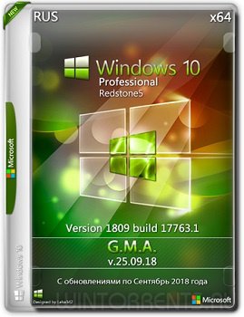 Windows 10 Pro (x64) VL RS5 by G.M.A. v.25.09.18