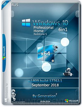 Windows 10 6in1 (x64) RS5 v.1809 OEM Sep 2018 by Generation2