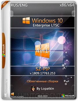 Windows 10 1809 Enterprise 2019 LTSC (x86-x64) 17763.253 PIP-SZ by Lopatkin