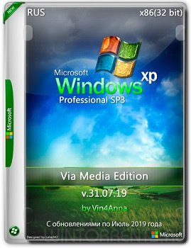 Windows XP Pro SP3 (x86) [Update July 2019] Via Media Edition v.31.07.19