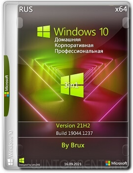 Windows 10 3in1 (x64) 21H1.19044.1237 by Brux