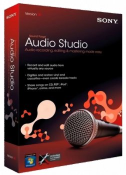 SONY SOUND FORGE AUDIO STUDIO 10.0 BUILD 245 FINAL (2013) PORTABLE BY PUNSH
