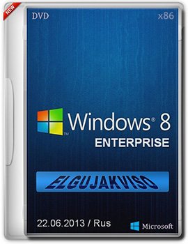 Windows 8 Enterprise x86 Elgujakviso Edition 06.2013 (2013) Русский