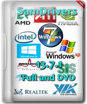 SamDrivers 13.7.1 DVD - Сборник драйверов для Windows [2013]