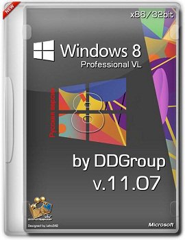 Windows 8 Pro vl x86 [ v.11.07 ] by DDGroup (2013) Русский