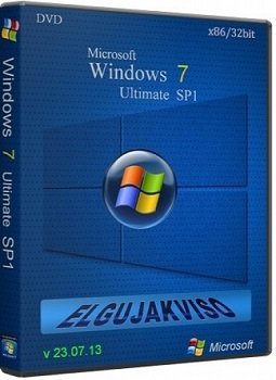 Windows 7 Ultimate Sp1 x86 Elgujakviso Edition [v23.07.13] Русский