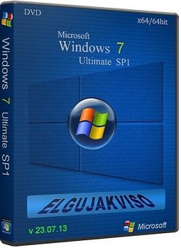 Windows 7 Ultimate SP1 x64 Elgujakviso Edition [v23.07.13] Русский