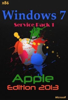 Windows 7 Ultimate Sp1 Apple Edition by Modif (x86) [2013] Русский