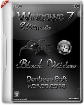 Windows 7 Ultimate SP1 x86 by Donbass Soft v.4.09.13 (2013) Русский