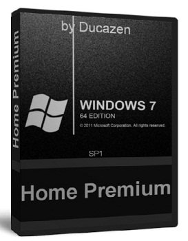 Windows 7 SP1 Home Premium (x64) v.1.13 by Ducazen (2013) Русский