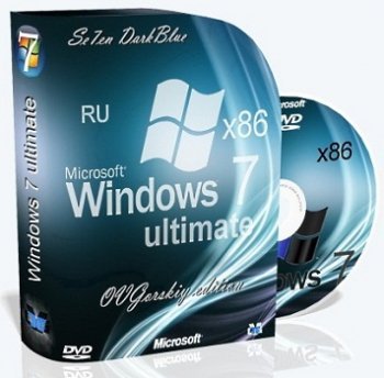 Microsoft Windows 7 Ultimate Ru x86 SP1 7DB by OVGorskiy (2013) Русский