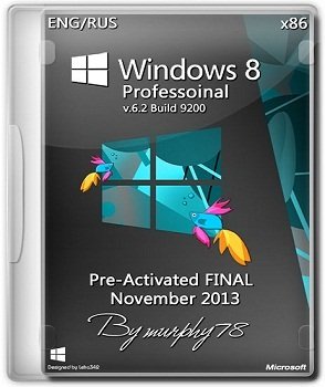Windows 8 Professoinal x86 Pre-Activated FINAL November (2013) Русский
