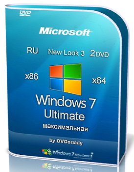 Windows 7 Ultimate Ru x86-x64 SP1 NL3 by OVGorskiy® 12.2013 2 DVD (2013) Русский