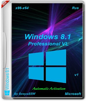 Windows 8.1 Professional x86-x64 VL by SenyaSSW v.1 (2014) Русский