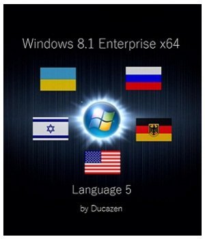 Windows 8.1 Enterprise x64 Language 5 by Ducazen (2014) Русский
