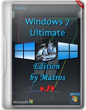 Windows 7 SP1 Ultimate Edition x86/x64 from Matros 14 (2014) Русский
