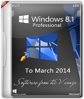 Windows 8.1 x86 Professional Vannza to March (2014) Русский
