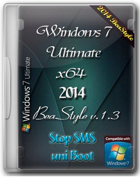 Windows 7 Ultimate x64 BeaStyle v.1.3 (2014) Русский