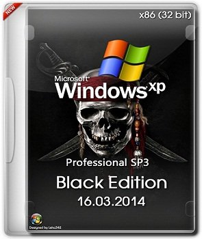 Windows XP Professional х86 SP3 Black Edition (16.03.2014) Русский