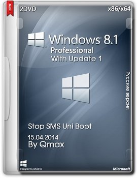Windows 8.1 Professional x86-x64 with Update By Qmax (2014) Русский