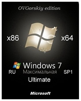 Windows 7 Ultimate x86-x64 SP1 NL3 by OVGorskiy 04.2014 2 DVD (2014) Русский