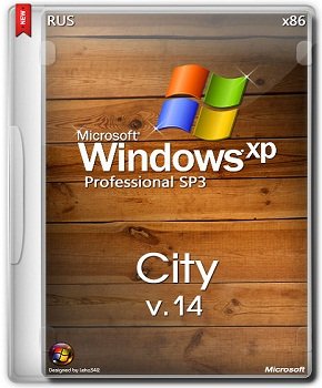 Windows Xp professional x86 City SP3 v14 (2014) Русский