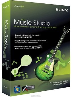 Sony ACID Music Studio 10.0 Build 108 (2014) Русский