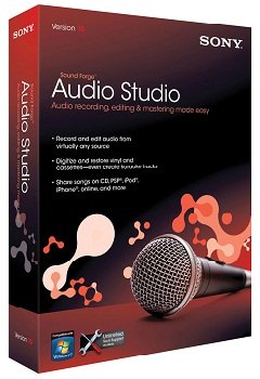 SONY Sound Forge Audio Studio 10.0 Build 252 Multi (2014) Русский