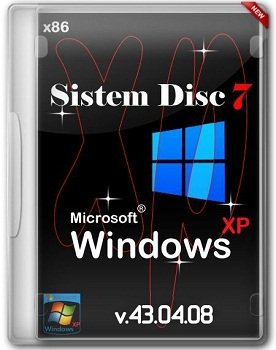 System disc 7 - Windows XP Professional Edition x86 Service Pack 3 v.43.04.08 DVD/USB (2014) Русский