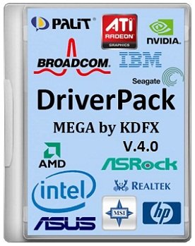 DriverPack Mega by KDFX v.4.0 (2014) Русский