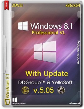 Windows 8.1 Pro vl [x64-x86] with Update v.05.05 by DDGroup & YelloSoft (2014) Русский