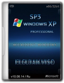 Windows XP Professional x86 SP3 Elgujakviso Edition v10.06.14 (2014) Rus