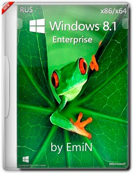 Windows 8.1 Enterprise x86-x64 by EmiN (2014) Rus