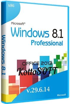 Windows 8.1 Professional x86 Office 2013 KottoSOFT v.29.6.14 (2014) Rus