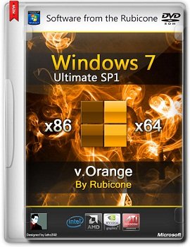 Windows 7 Ultimate SP1 x86-x64 v.Orange by Rubicone [2014] Rus