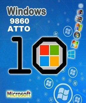 Windows 10 Technical Preview (Pro) 6.4.9860 x86-x64 EN-RU ATTO by Lopatkin (2014) Rus