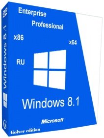 Windows 8.1 with Update Pro-Ent x86-x64 STR by Golver 10.2014 2DVD (2014) Rus