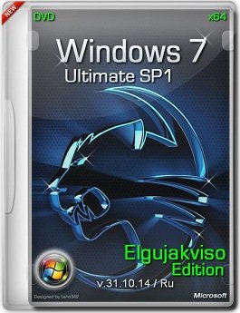 Windows 7 Ultimate SP1 x64 Elgujakviso Edition (v31.10.14) Rus
