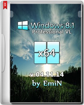 Windows 8.1 Professional x64 Full by EmiN (2014) Rus