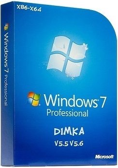 Windows 7 Professional SP1 x86-x64 2DVD by D1mka (2014) Rus