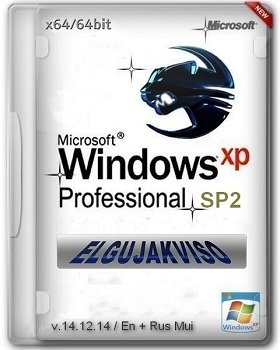 Windows XP Pro SP2 Elgujakviso Edition v.14.12.14 (x64) (2014) [Rus]