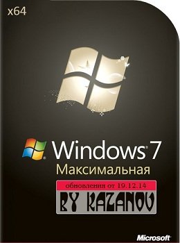 Windows 7 Максимальная sp1 (x64) by kazanov (21.12.2014) [Rus]