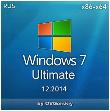 Windows 7 Ultimate SP1 (x86-x64) NL3 by OVGorskiy® 2 DVD (12.2014) [Rus]