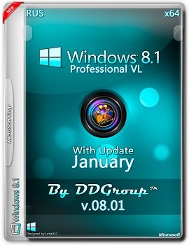 Windows 8.1 Pro vl x64 with Update (January) [v.08.01]by DDGroup™[Ru]
