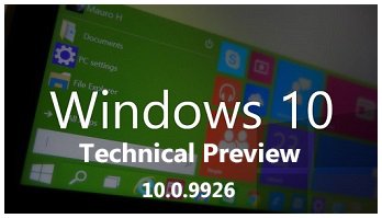 Windows 10 Technical Preview (x86/x64) 10.0.9926 (2015) [Ru]