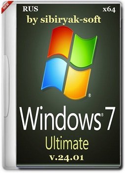 Windows 7 Ultimate SP1 (x64) by sibiryak-soft v.24.01 (2015) [RUS]