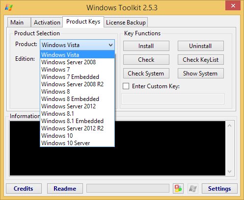 windows toolkit 2.5.3 how to use