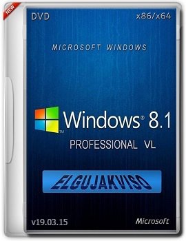 Windows 8.1 Pro (x86/x64) VL Elgujakviso Edition v19.03.15 (2015) [Rus]