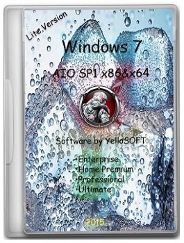 Windows 7 AIO SP1 (x86/x64) by YelloSOFT v.Lite (2015) [Rus]
