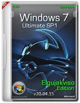 Windows 7 Ultimate SP1 (x86-x64) Elgujakviso Edition v20.04.15 (2015) [RUS]